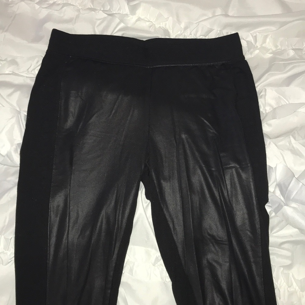 faux leather leggings